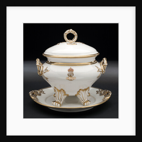 Tureen used on HMY 'Victoria and Albert' (1899) by Royal Crown Derby Porcelain Co