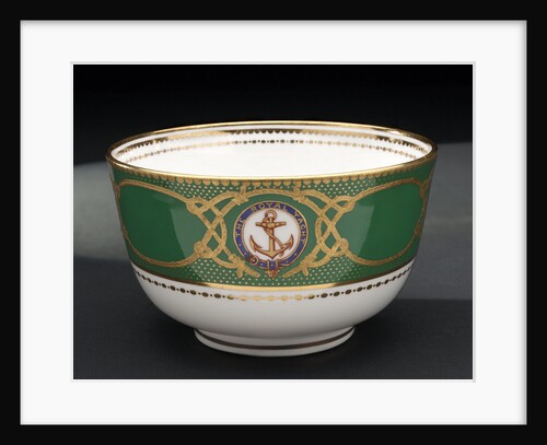 Bowl used on HMY 'Victoria and Albert' (1899) by W.T. Copeland & Sons Ltd.