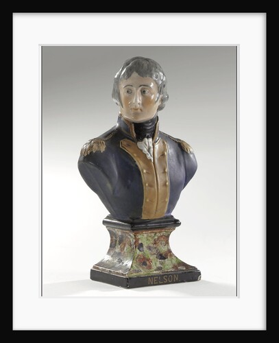Bust depicting Vice-Admiral Horatio Nelson (1758-1805) by unknown