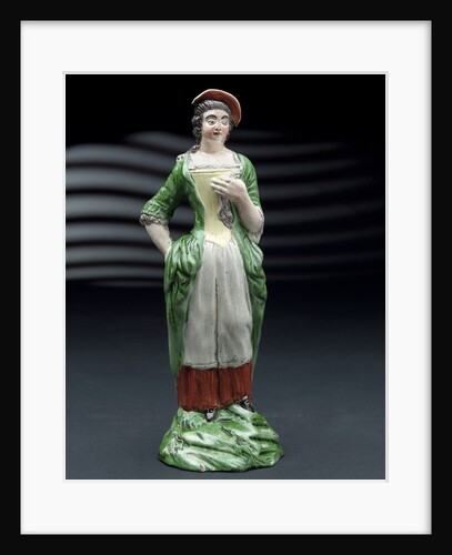 Earthenware figure of a lass by Ralph Wood