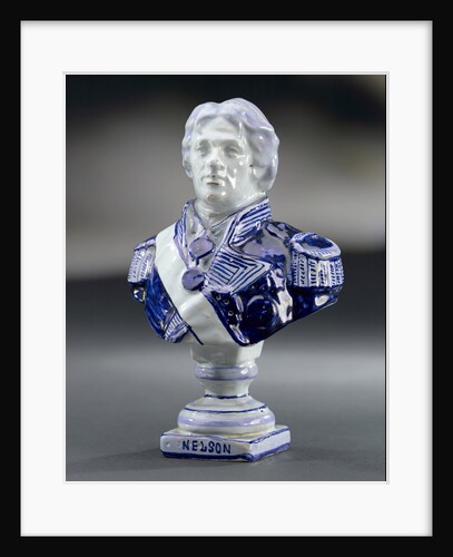 Bust depicting Vice-Admiral Horatio Nelson (1758-1805) by unknown