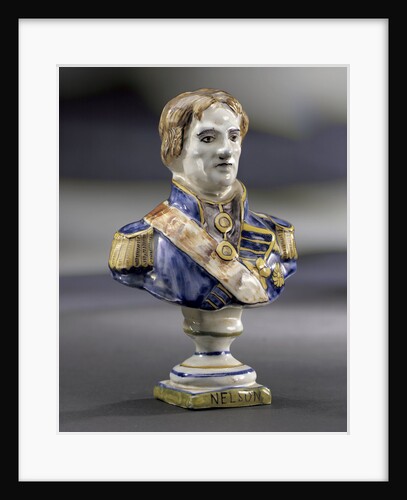 Bust depicting Vice-Admiral Horatio Nelson (1758-1805) by unknown
