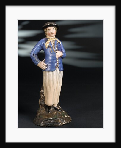 Earthenware figure of a sailor by unknown