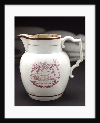 Earthenware jug by unknown