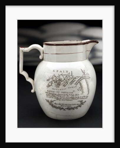 Earthenware jug by unknown
