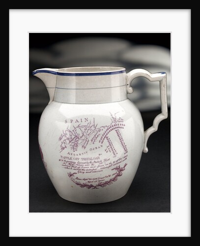 Earthenware jug by unknown