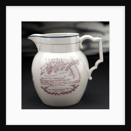 Earthenware jug by unknown
