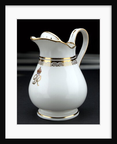 Porcelain jug by Royal Crown Derby Porcelain Co