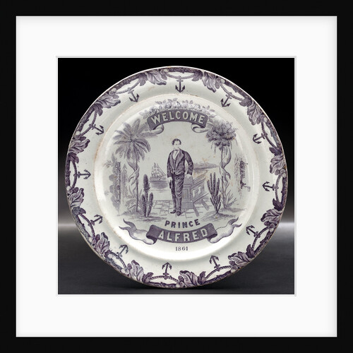 Earthernware plate by Unknown