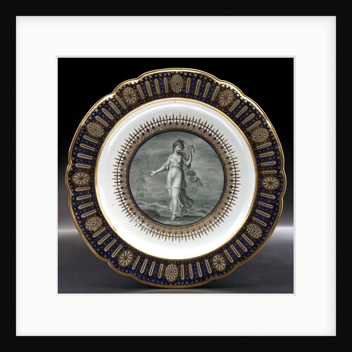 Dinner plate, part of a service belonging to HRH the Duke of Clarence, later William IV (1765-1837) by Thomas Flight
