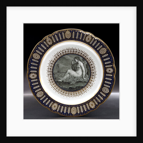 Dinner plate, part of a service belonging to HRH the Duke of Clarence, later William IV (1765-1837) by Thomas Flight