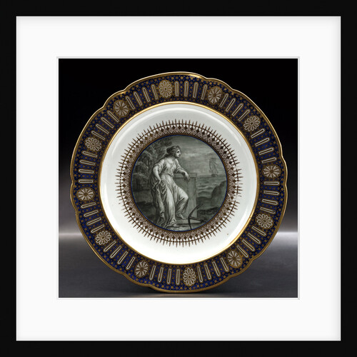 Dinner plate, part of a service belonging to HRH the Duke of Clarence, later William IV (1765-1837) by Thomas Flight