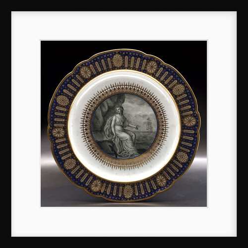 Dinner plate, part of a service belonging to HRH the Duke of Clarence, later William IV (1765-1837) by Thomas Flight