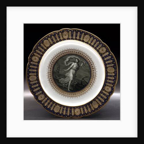 Dinner plate, part of a service belonging to HRH the Duke of Clarence, later William IV (1765-1837) by Thomas Flight