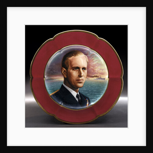 Bone china plate by Jackson & Gosling Ltd.