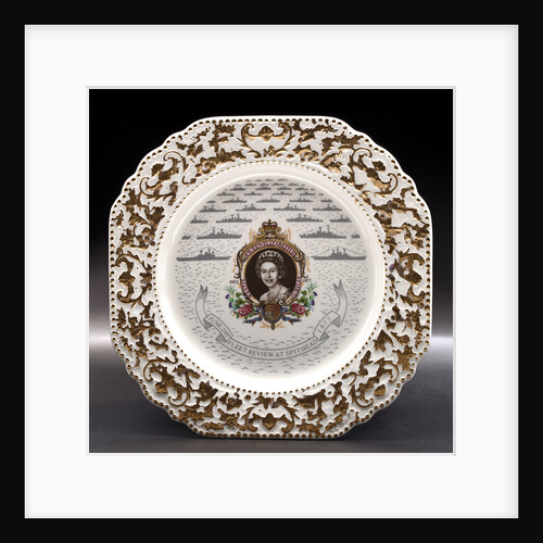 Earthernware plate by Elijah Cotton Ltd.