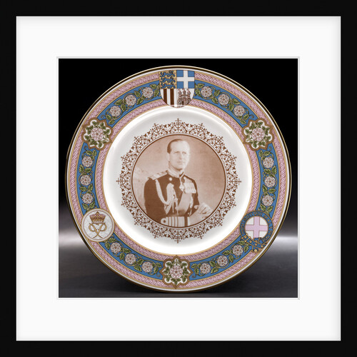 Porcelain plate by Caverswall China Co. Ltd.