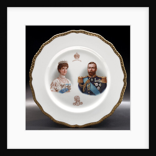 Porcelain plate by Doulton & Co. Ltd.