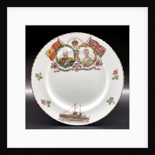 Porcelain plate by John Aynsley & Sons Ltd.