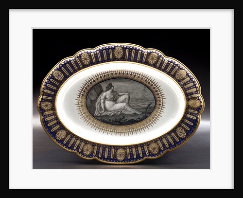 Dish, part of a service belonging to HRH the Duke of Clarence, later William IV (1765-1837) by Thomas Flight