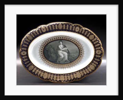 Dish, part of a service belonging to HRH the Duke of Clarence, later William IV (1765-1837) by Thomas Flight
