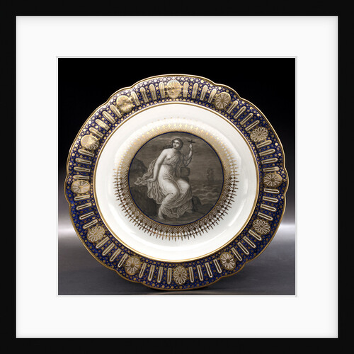 Soup plate, part of a service belonging to HRH the Duke of Clarence, later William IV (1765-1837) by Thomas Flight