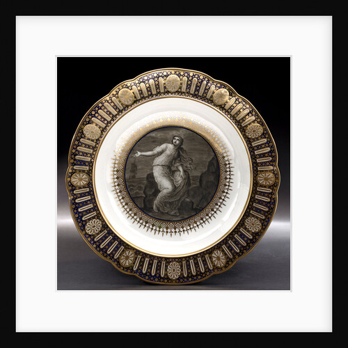 Soup plate, part of a service belonging to HRH the Duke of Clarence, later William IV (1765-1837) by Thomas Flight