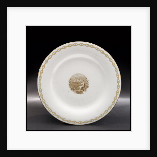 Dinner plate by Kerr & Binns