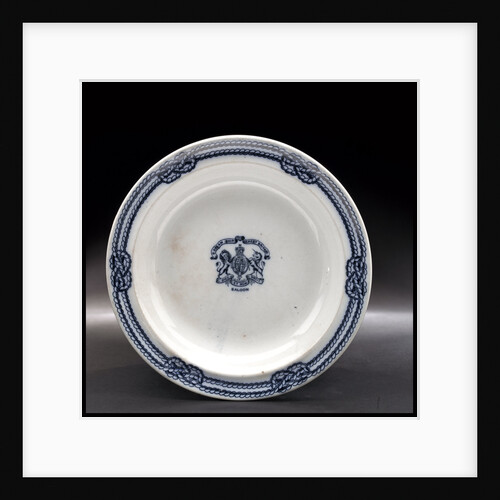 China soup plate by unknown