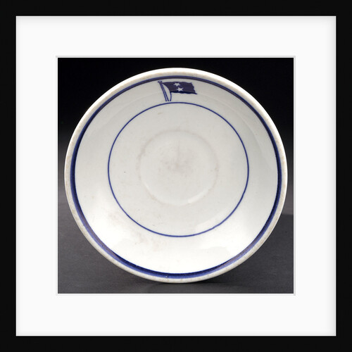 White saucer by Buffalo China