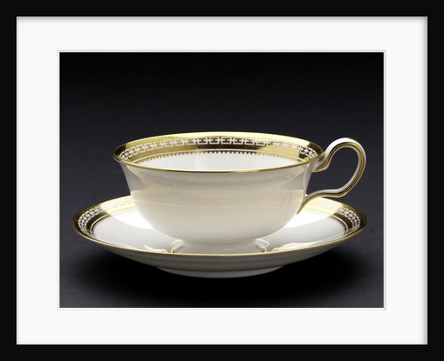 Saucer and cup by W.T. Copeland & Sons Ltd.