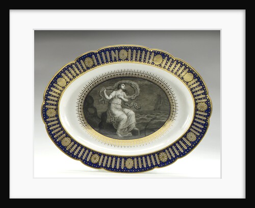 Dish, part of a service belonging to HRH the Duke of Clarence, later William IV (1765-1837) by Thomas Flight