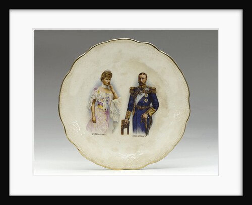 Earthernware plate by Unknown