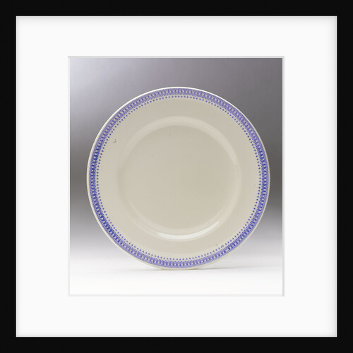 Earthenware plate by G.L. Ashworth & Bros Ltd.