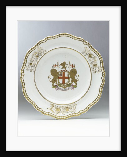 Porcelain plate by Josiah Spode
