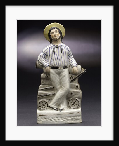 Earthenware figure of a sailor by Unknown