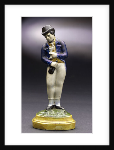 Earthenware figure of a sailor by Unknown