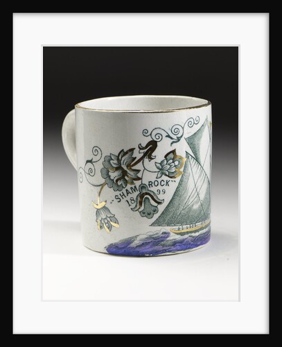 Earthenware mug by unknown