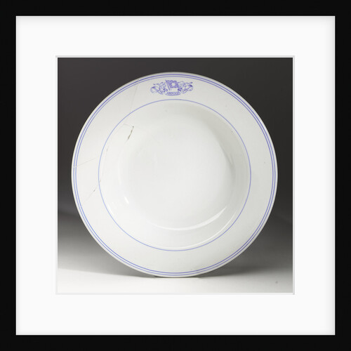 Earthernware plate by Dunn Bennett & Co. Ltd.