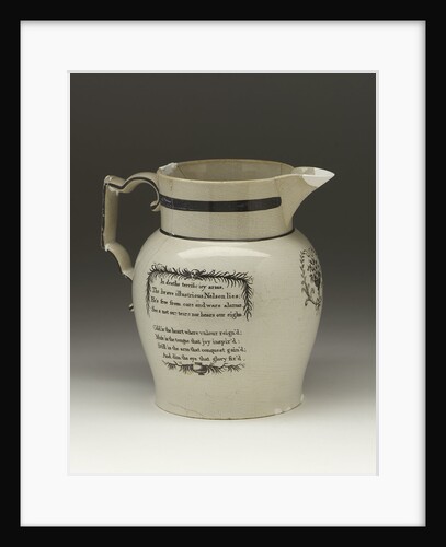 Earthenware jug by unknown