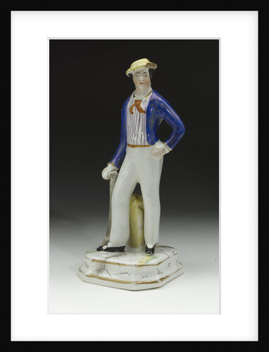 Earthenware figure of a sailor by unknown