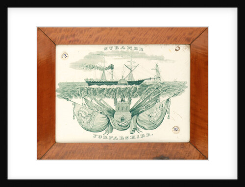 Earthenware plaque by unknown