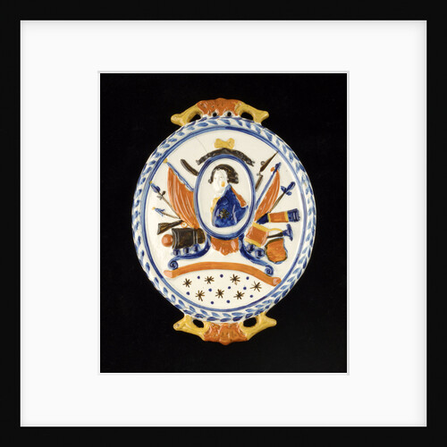 Pratt ware plaque by unknown