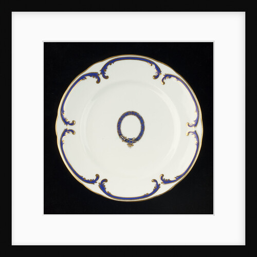 Plate used on RY 'Osborne' (1870) by John Rose & Co.