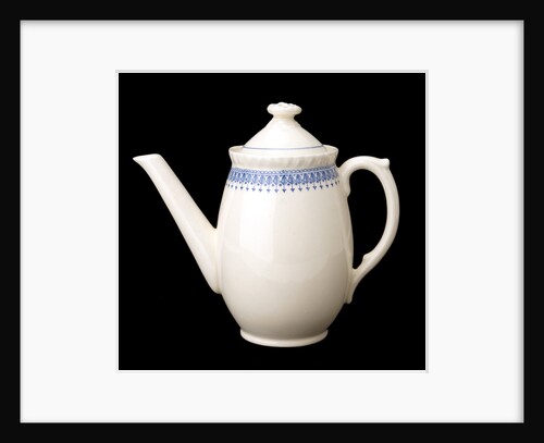 Coffee pot with lid by unknown