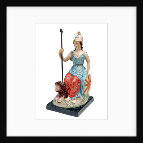 Earthenware figure by Unknown