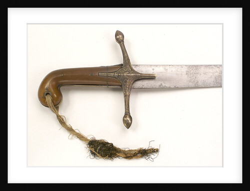 Scimitar which belonged to Captain Edward Crofton by unknown