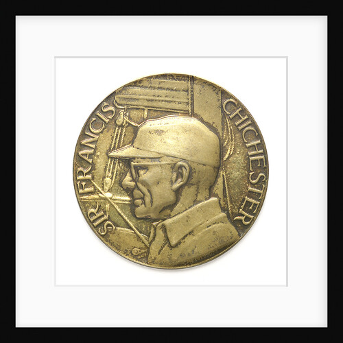 Medal commemorating Sir Francis Chichester (1901-1972) and 'Gypsy Moth IV'; obverse by Paul Vincze