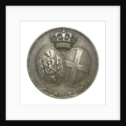 Medal commemorating 'Regina Elena'; obverse by S.J.