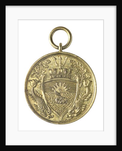 Medal commemorating the International Congress of Naval Architects & Marine Engineers, 1897; obverse by A. Wyon